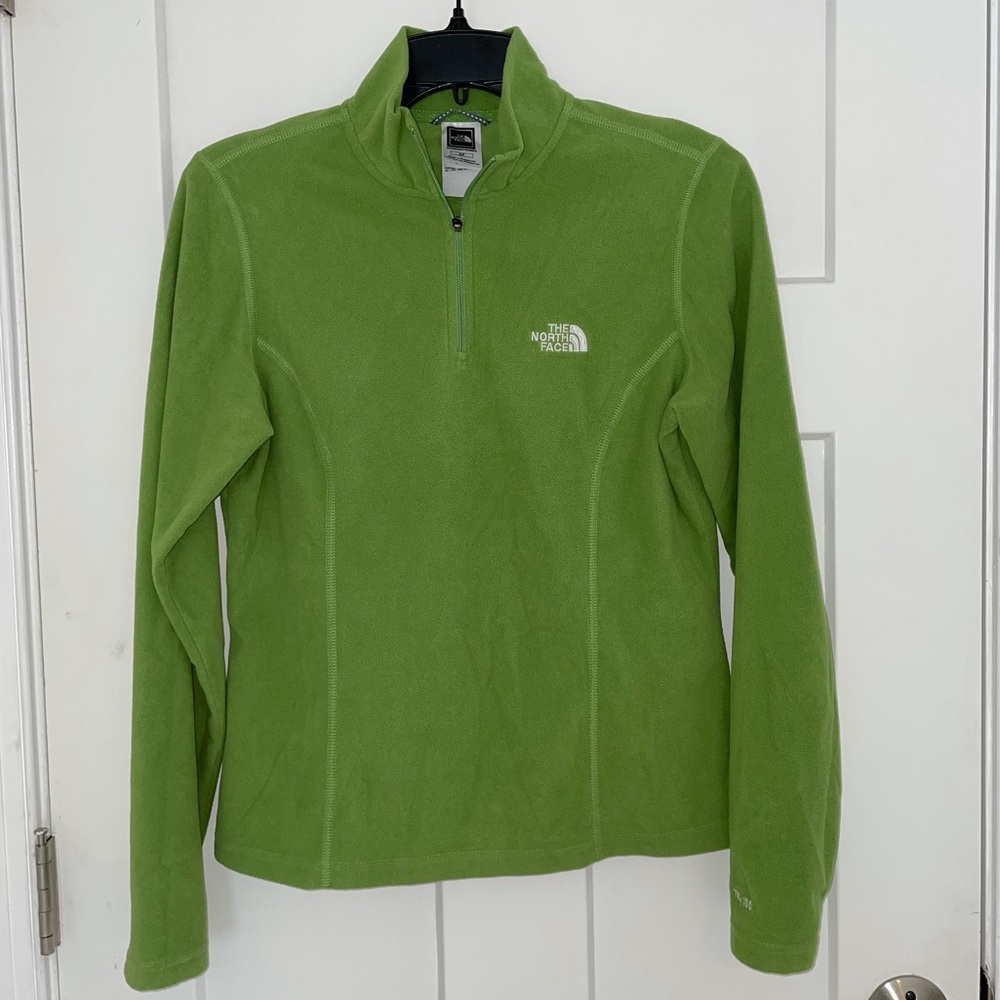 North Face Quarter-Zip Fleece Pullover